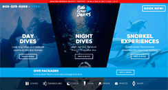 Desktop Screenshot of bigislanddivers.com